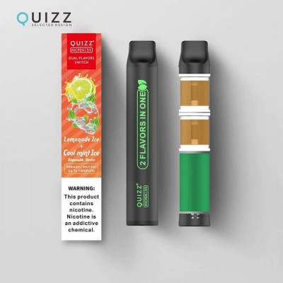 Quizz Nicpen 1800 Puffs (2 вкуса в 1) Одноразовая сигарета