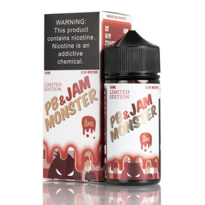 Jam Monster PB Strawberry 100ml