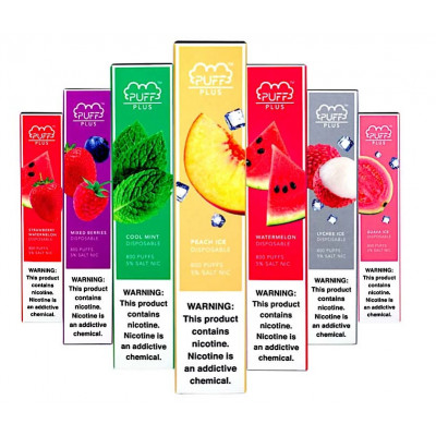 Puff Bar Plus 800 Puffs Одноразовая сигарета