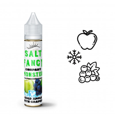 Fancy Monster Salt 30 ml Cold Apple with Grape