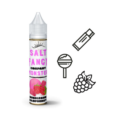 Fancy Monster Salt 30 ml Bubblegum Raspberry