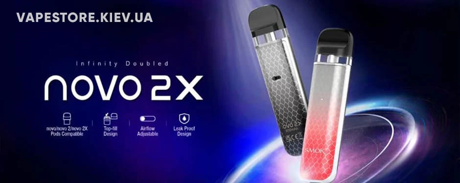 Купить Сменный картридж Smok Novo 2X - жидкость нагревается быстрее и равномернее