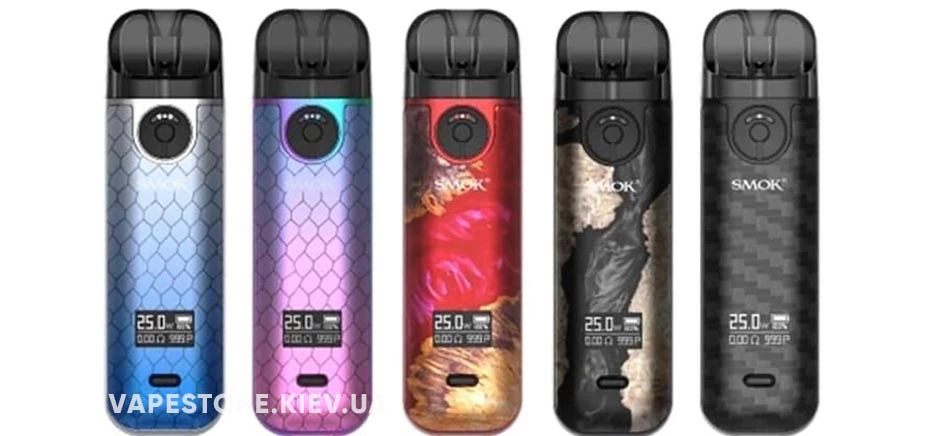 Купить POD система SMOK Novo 4 Pod Kit - сочетает яркий дизайн и удобную кастомизацию парения